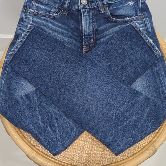 Moussy Vintage Skinny Jeans Faded Medium Wash Denim Women's Size 26 - Picture 7 of 8